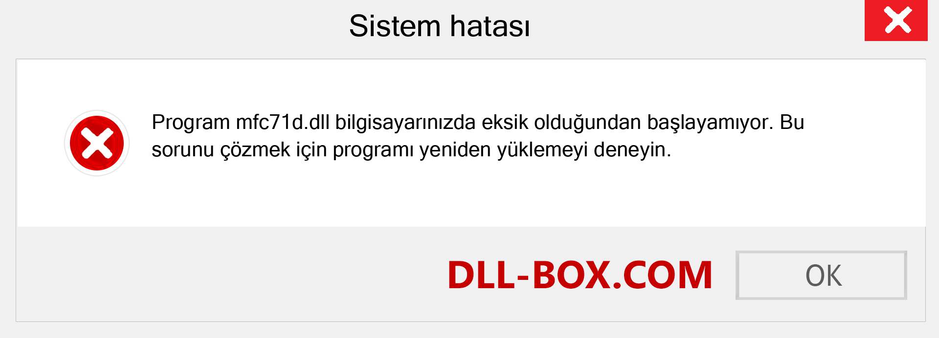 mfc71d.dll dosyası eksik mi? Windows 7, 8, 10 için İndirin - Windows'ta mfc71d dll Eksik Hatasını Düzeltin, fotoğraflar, resimler